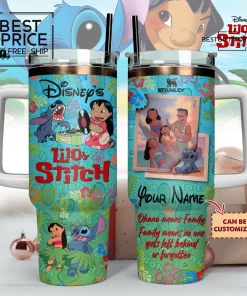 Disney Lilo & Stitch Custom Limited Edition Stanley Tumbler