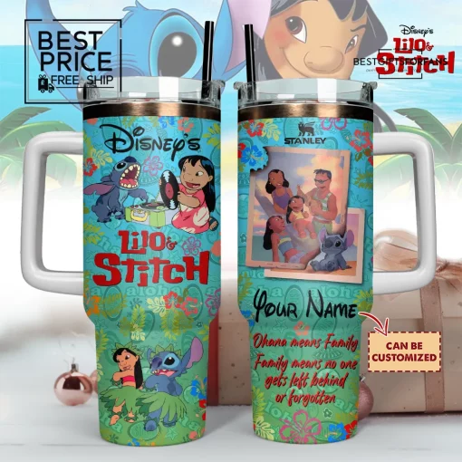 Disney Lilo & Stitch Custom Limited Edition Stanley Tumbler