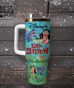 Mistmerch Lilo And Stitch Custom Limited Edition Stanley Tumble 3