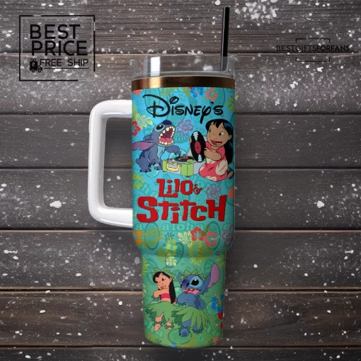 Disney Lilo & Stitch Custom Limited Edition Stanley Tumbler