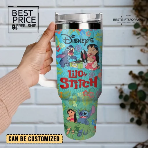 Disney Lilo & Stitch Custom Limited Edition Stanley Tumbler