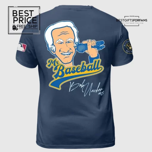Mr. Baseball Bob Uecker Baseball T-shirt