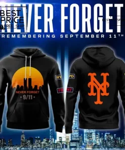 NY Mets September 11th Commemorative Limited Edition Hoodie