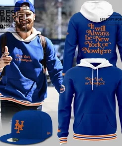 NY Mets New York or Nowhere Special Edition Hoodie