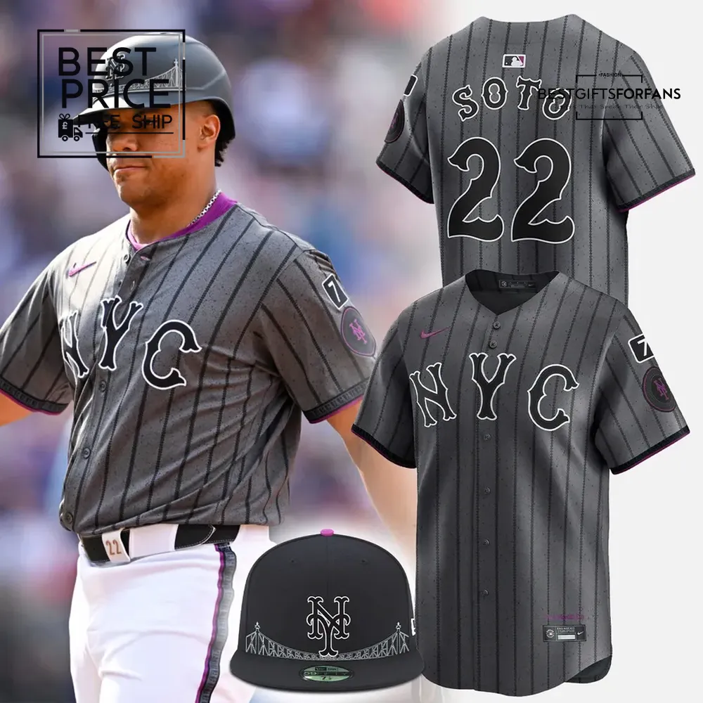 NYC Mets City Connect Style Juan Soto #22 Special Edition Baseball Jersey NYC Mets City Connect Style Juan Soto #22 Special Edition Baseball Jersey