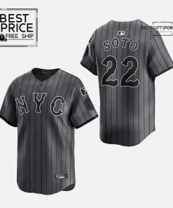 NYC Mets City Connect Style Juan Soto #22 Special Edition Baseball Jersey