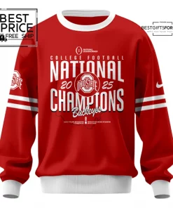 National Champions 2025 Ohio State Buckeyes Limited Edition Sweatshirt