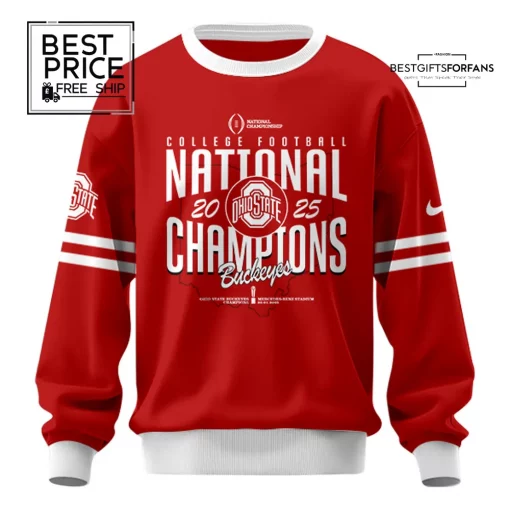 National Champions 2025 Ohio State Buckeyes Limited Edition Sweatshirt