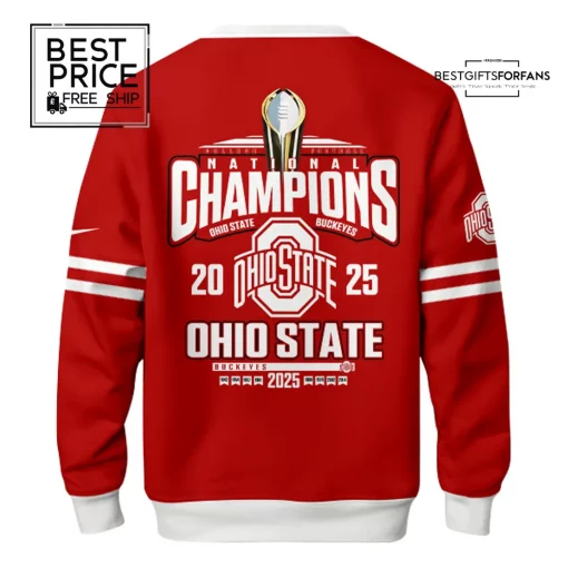 National Champions 2025 Ohio State Buckeyes Limited Edition Sweatshirt