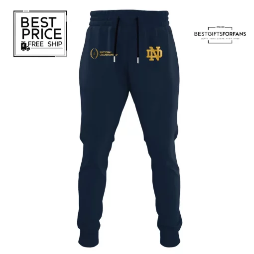 National Champions Notre Dame 2025 Limited Edition Half Zip Hoodie