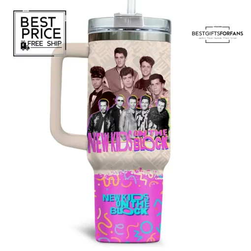 New Kids on the Block Retro Limited Edition Stanley Tumbler