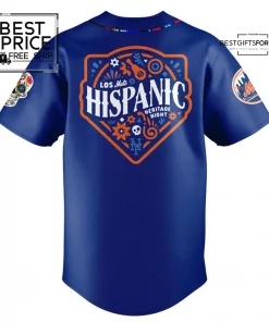 New York Mets x Hispanic Heritage Special Edition Baseball Jersey 1