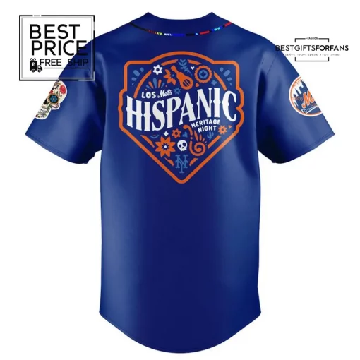 New York Mets Hispanic Heritage Night Special Edition Baseball Jersey