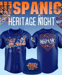 New York Mets Hispanic Heritage Night Special Edition Baseball Jersey