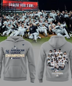 New York Yankees 2024 American League Champions Limited Edition Hoodie