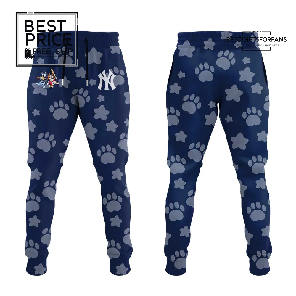 New York Yankees x Bluey & Bingo Limited Edition Baseball Jersey New York Yankees x Bluey & Bingo Limited Edition Baseball Jersey
