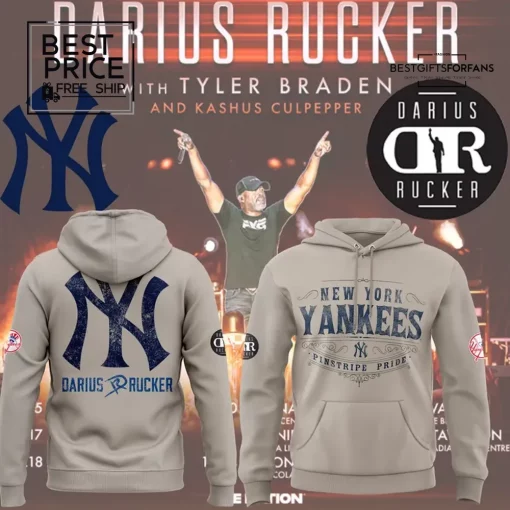 New York Yankees x Darius Rucker Custom Limited Edition Hoodie