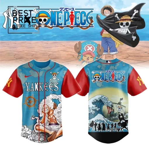 New York Yankees x One Piece Special Edition Baseball Jersey