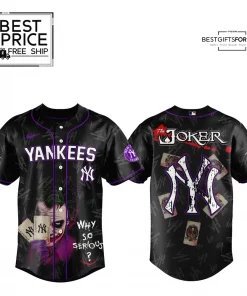 New York Yankees x The Joker Limited Edition Baseball Jersey