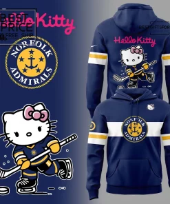 Norfolk Admirals x Hello Kitty Limited Edition Hoodie