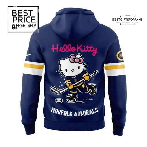 Norfolk Admirals x Hello Kitty Limited Edition Hoodie