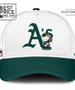 Oakland Athletics MLB x Hello Kitty Night Limited Edition Baseball Jersey 4