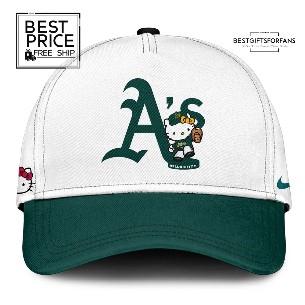 Oakland Athletics x Hello Kitty Night Limited Edition Baseball Jersey Oakland Athletics x Hello Kitty Night Limited Edition Baseball Jersey