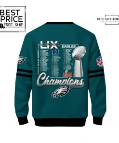 Philadelphia Eagles NFL Super Bowl LIX Champions Limited Edition Sweatshirt