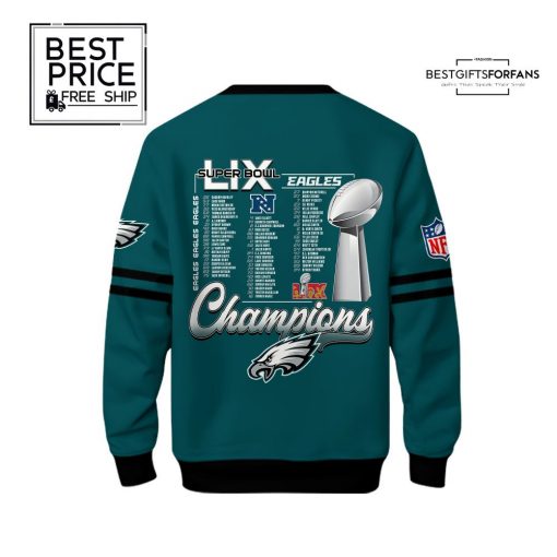 Philadelphia Eagles NFL Super Bowl LIX Champions Limited Edition Sweatshirt