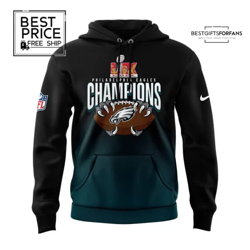 Philadelphia Eagles Super Bowl LIX Champions Special Edition Hoodie