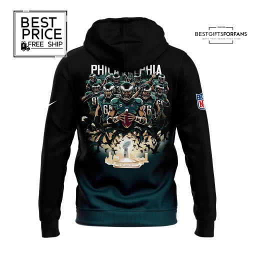 Philadelphia Eagles Super Bowl LIX Champions Special Edition Hoodie