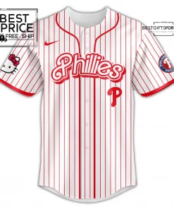 Philadelphia Phillies x Hello Kitty Limited Edition Baseball Jersey