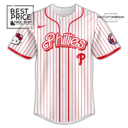 Philadelphia Phillies x Hello Kitty Limited Edition Baseball Jersey