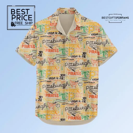 Pittsburgh Pirates Margaritaville Night 2025 Special Edition Hawaiian Shirt