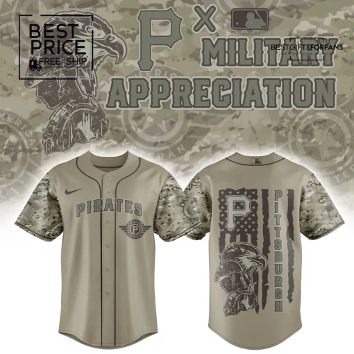 Pittsburgh Pirates x Veteran U.S. 2025 Special Edition Baseball Jersey