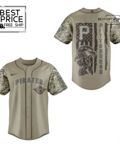 Pittsburgh Pirates x Veteran U.S. 2025 Special Edition Baseball Jersey