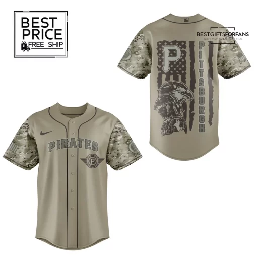 Pittsburgh Pirates x Veteran U.S. 2025 Special Edition Baseball Jersey