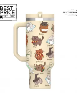 Potter Cats 40oz Limited Edition Stanley Tumbler 2