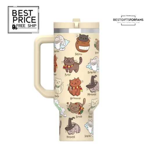 Potter Cats 40oz Limited Edition Stanley Tumbler