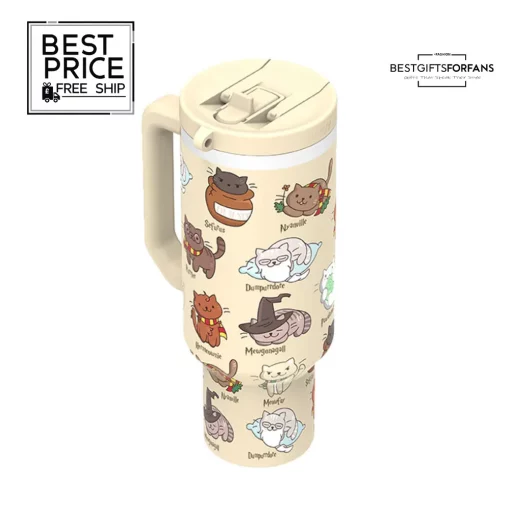Potter Cats 40oz Limited Edition Stanley Tumbler