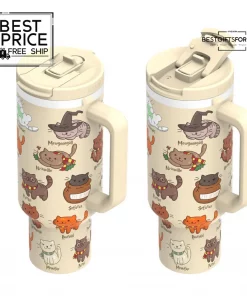 Potter Cats 40oz Limited Edition Stanley Tumbler 4