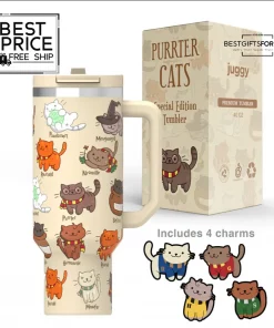 Potter Cats 40oz Limited Edition Stanley Tumbler
