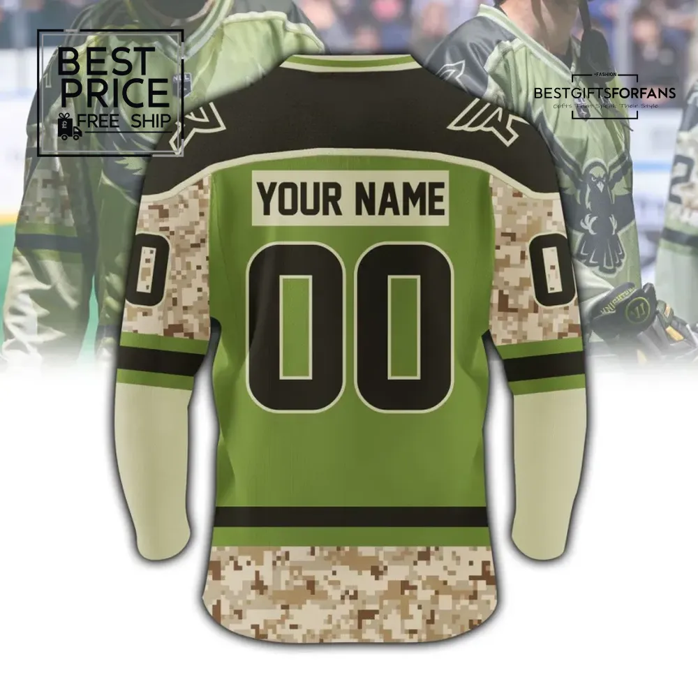 Rochester Knighthawks Military Appreciation Custom Lacrosse Limited Edition Hockey Jersey Rochester Knighthawks Military Appreciation Custom Lacrosse Limited Edition Hockey Jersey