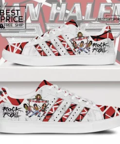 Van Halen Inspired Rock & Roll Tribute Sneakers