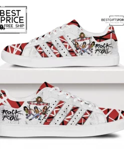 Van Halen Inspired Rock & Roll Tribute Sneakers