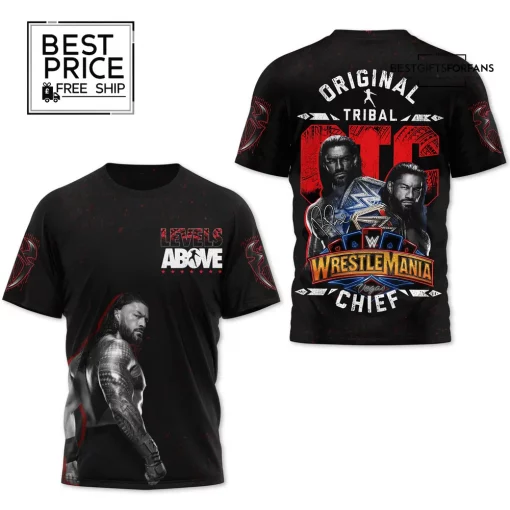 Roman Reigns Levels Above Tribal Chief All-Over Print Special Edition T-Shirt