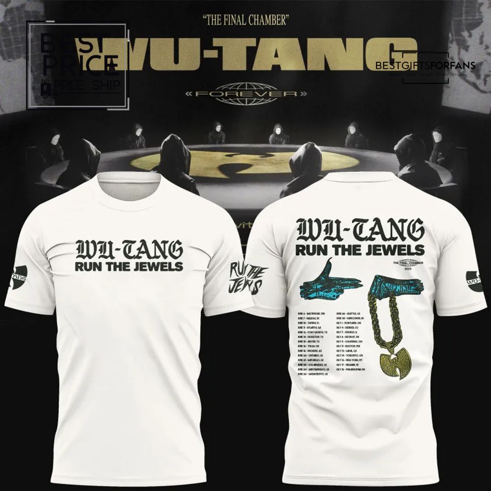 Run The Jewels x Wu-Tang Clan June Special Edition T-Shirt Run The Jewels x Wu-Tang Clan June Special Edition T-Shirt