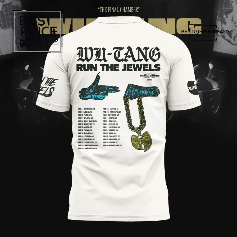 Run The Jewels x Wu-Tang Clan June Special Edition T-Shirt Run The Jewels x Wu-Tang Clan June Special Edition T-Shirt