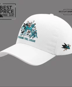 SJ Sharks Thank You, Logan Couture Limited Edition T Shirt 2