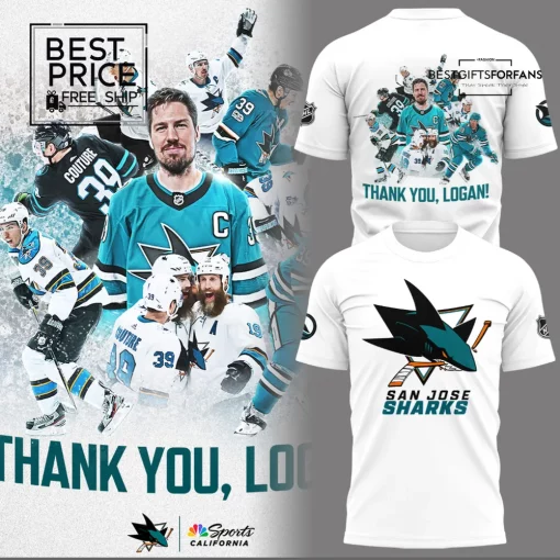 San Jose Sharks Logan Couture Tribute Special Edition T-Shirt